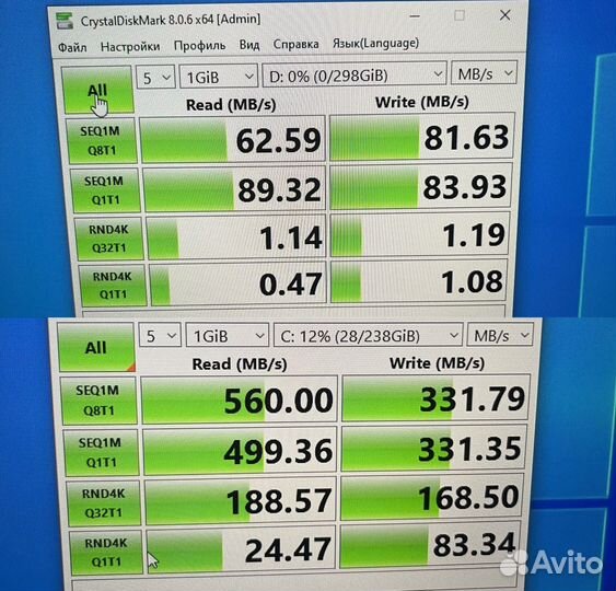 Пк i5-3470, SSD 256 гб + HDD 320 гб, 10 гб