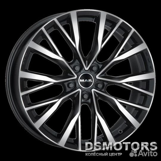 Диски Kent 8.5/20 5x120 ET43 d72.6 black mirror