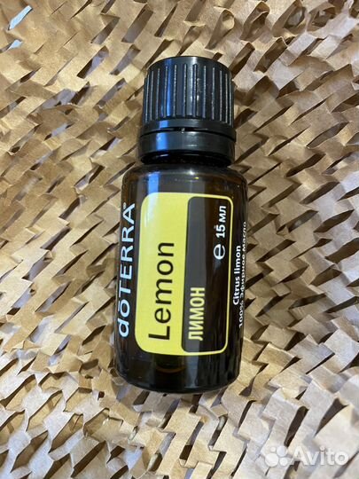 Эфирное масло апельсин, лаванда, лимон doterra