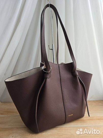 Сумка из натуральной кожи Polene