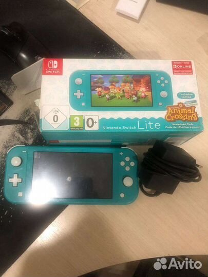 Nintendo switch lite с играми