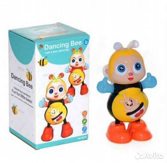 Игрушка танцующая пчелка с подсветкой Dancing Bee