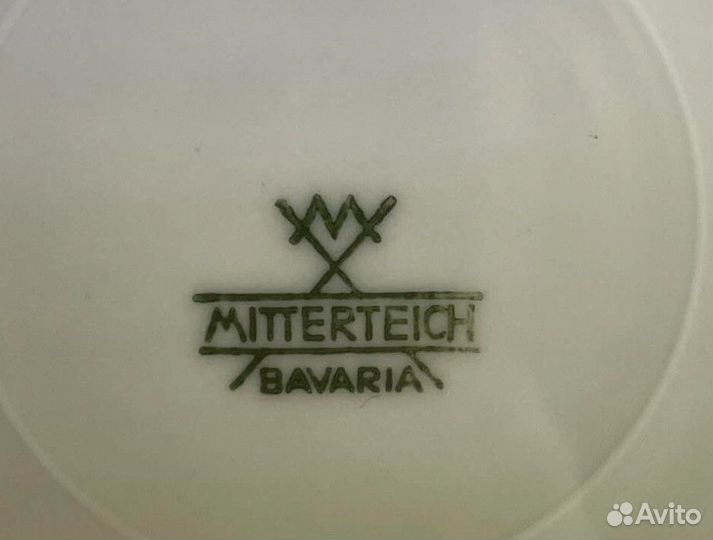 Чайное кофейное трио Mitterteich Bavaria Германия