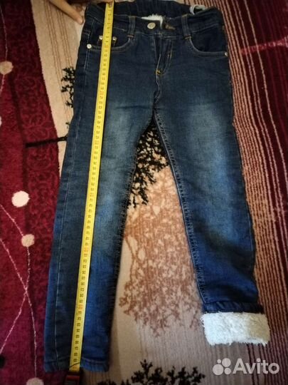 Джинсы для мальчика 128