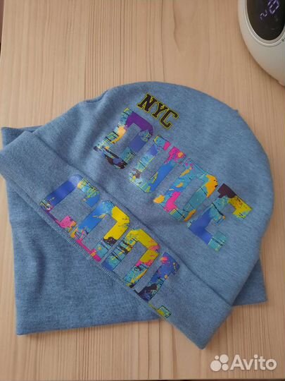 Комплект шапочка и снуд