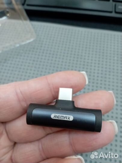 Переходник Remax RL-LA03a Type-C + 3.5 jack + Type