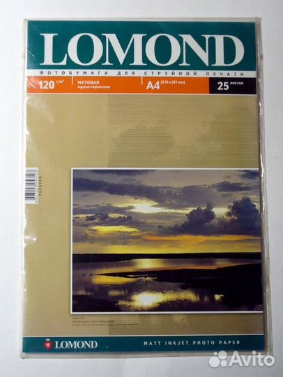 Фотобумага для струйной печати