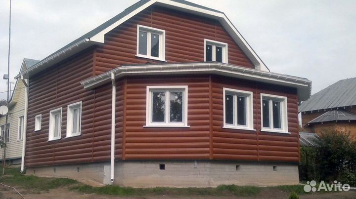 Металлический сайдинг отделка