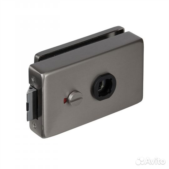 Замок c WC заверткой (защелкой) для стеклянной две