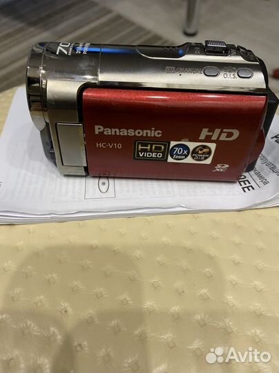 Видеокамера Panasonic hc-v10