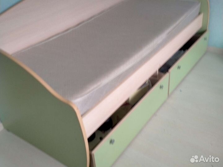 Детская кровать от 3 лет с матрасом