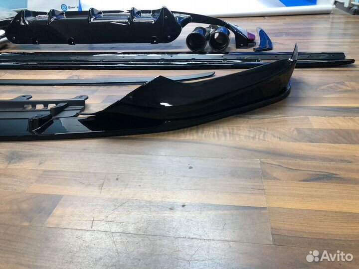 Обвес для BMW G30 диффузор / губа / насадки