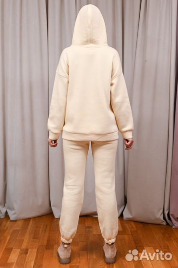 Спортивный костюм с начесом женский oversize L XL