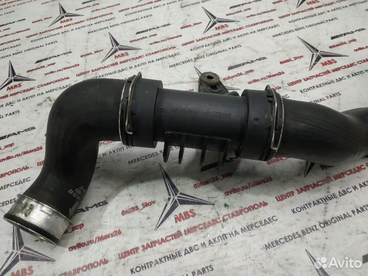 Патрубок интеркулера om646 w203 Mercedes верхний