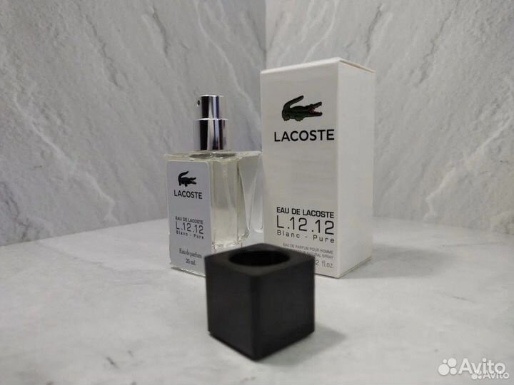 Духи lacoste 12.12 blanc pure