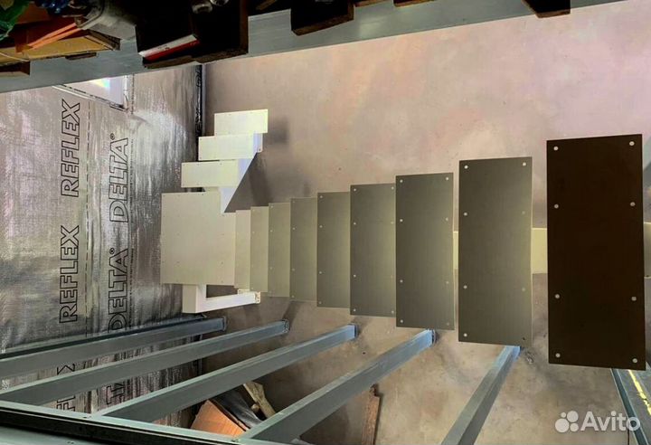 Уличная лестница под ключ