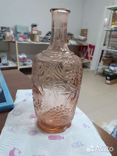 Графин, вазы, креманки1970. Посуда