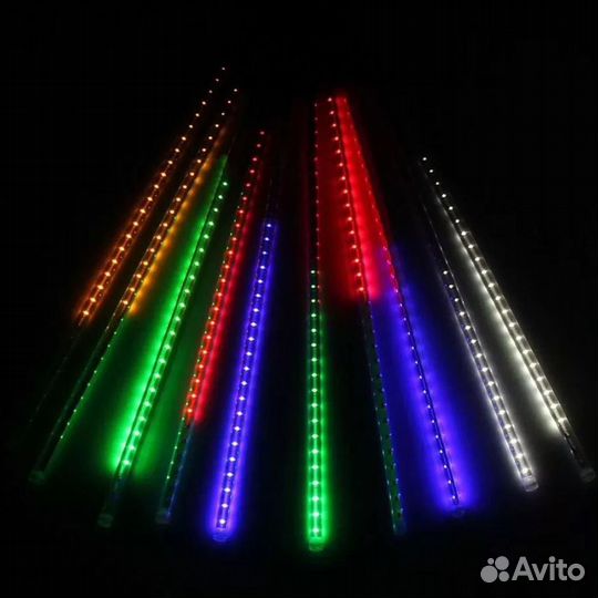 Уличная гирлянда Сосульки RGB