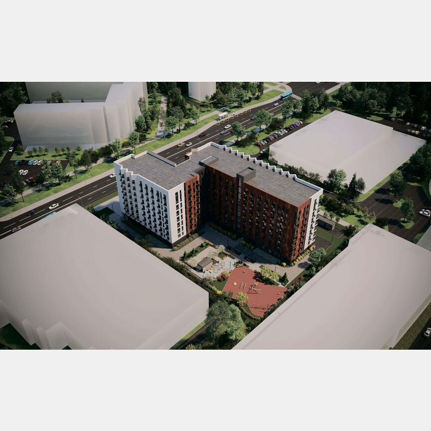 1-к. апартаменты, 41,7 м², 8/9 эт.