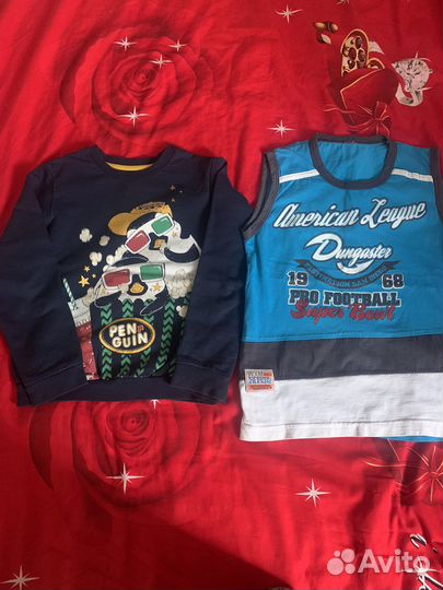 Детские вещи на мальчика 110,116,122