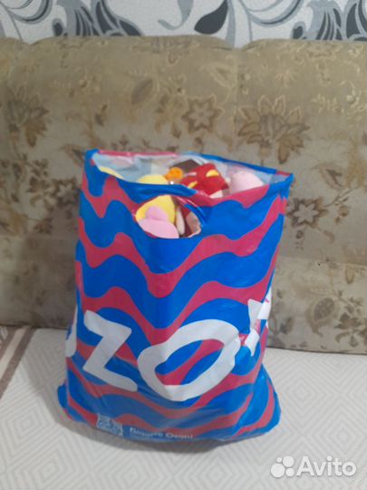Продам мягкие игрушки пакетом