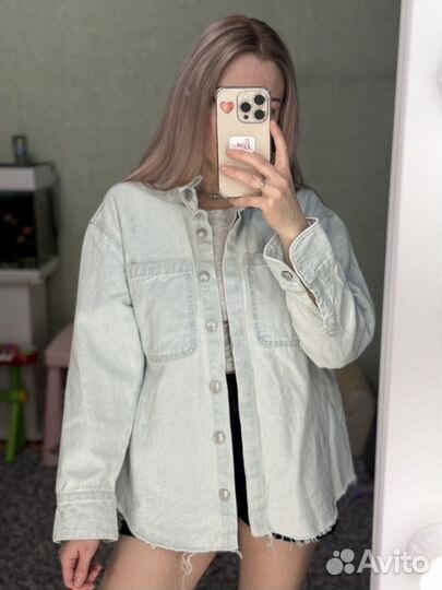 Джинсовая рубашка твое