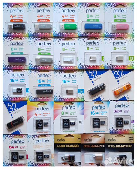 Флешки USB, карты памяти microSD, картридеры