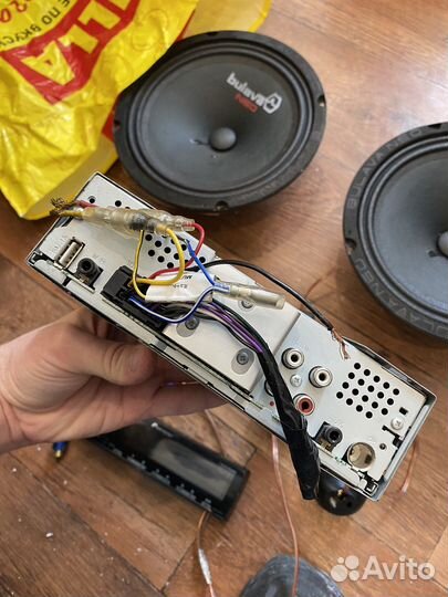 Автомобильная аудиосистема (гу pioneer mvh-x460ui)