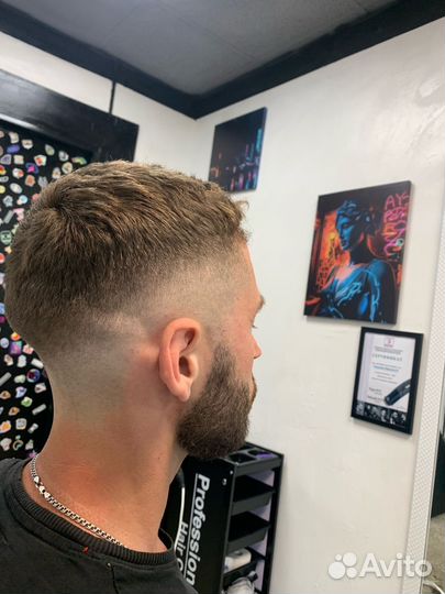 Мужские стрижки барбер на дому