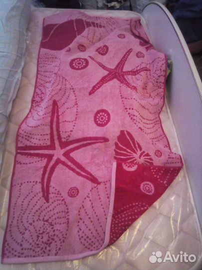 Полотенец махровый банный 65*125, 2-х стороннее