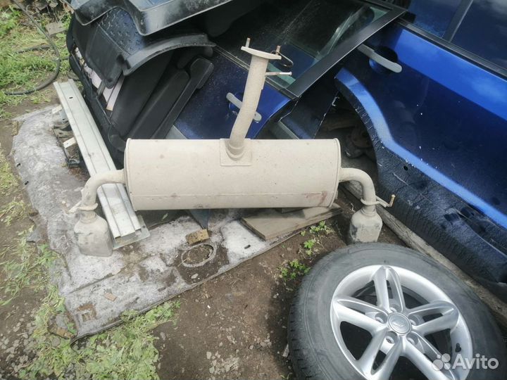 Глушитель задняя банка на ssangyong actyon New