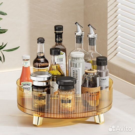 Вращающаяся подставка для специй и косметики