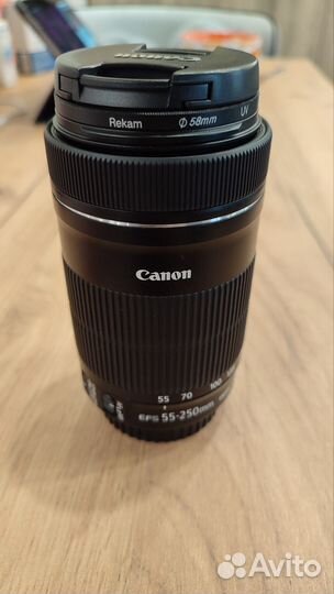 Объектив Canon EF-S 55-250 mm f/4-5.6 IS STM