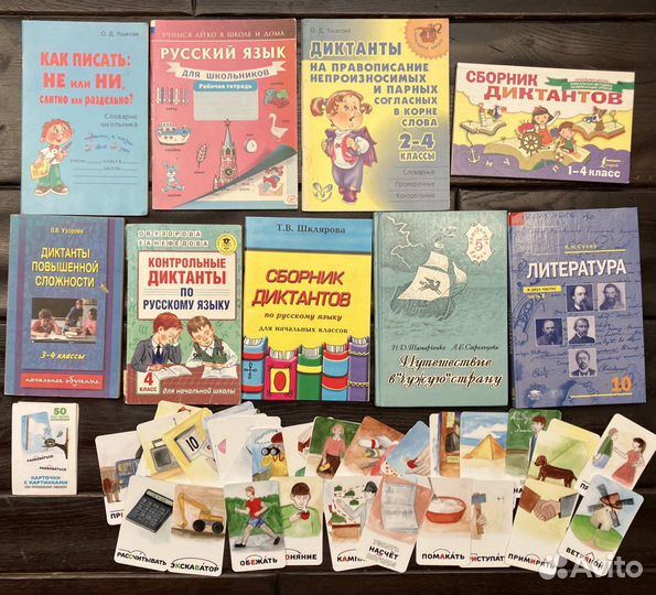 Учебники и пособия по русскому и литературе