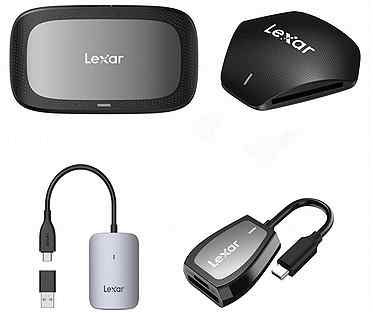 Картридеры Lexar (разные для microSD,SD,CF,CFexp t