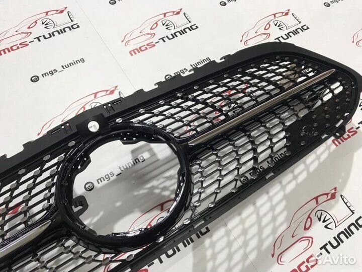 Решетка A-class w177 Diamond Black П/К