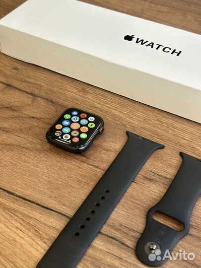 Apple watch se 44mm (серый космос) с гарантией