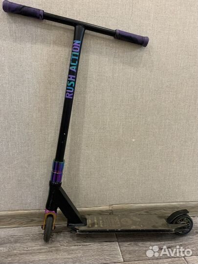 Самокат трюковой Rush action