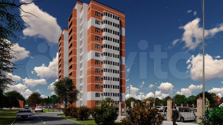 2-к. квартира, 61,5 м², 11/12 эт.