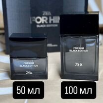 Zara FOR HIM black Edition 100 мл, оригинал