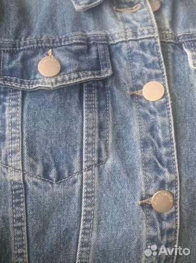 Джинсовая куртка укороченная Glamorous