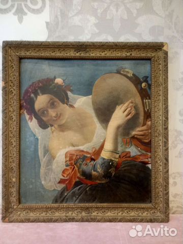 Картина репродукция в багете