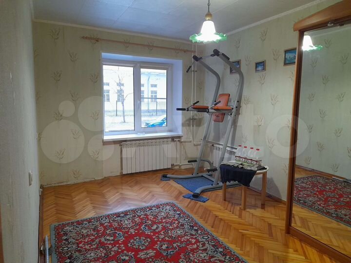 2-к. квартира, 57,6 м², 1/4 эт.