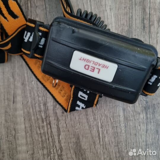 Налобный фонарь аккумуляторный