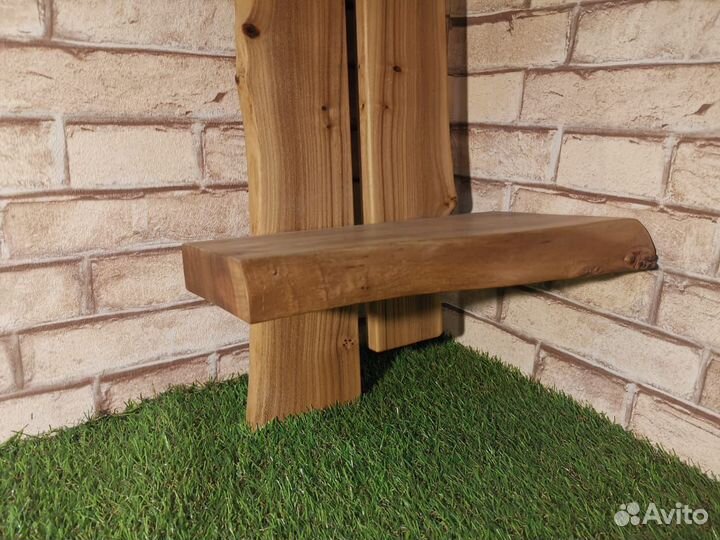 Полка из слэба карагача