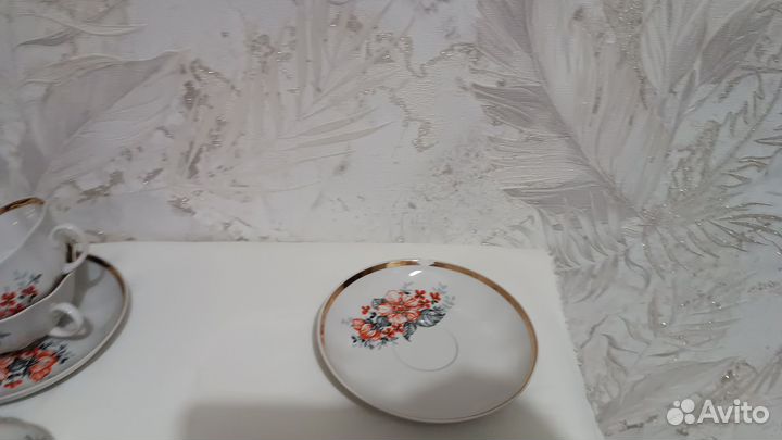 Чашка с блюдцем лфз СССР