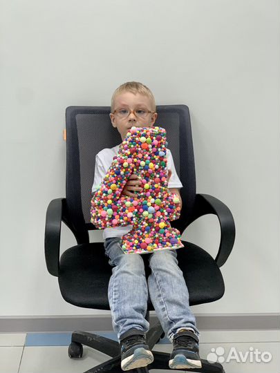 Объемная цифра 4 на день рождения