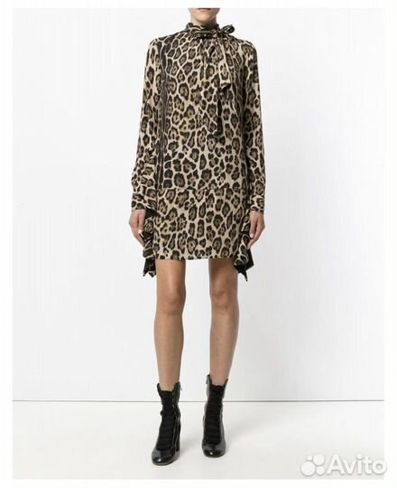 Платье леопардовое twinset