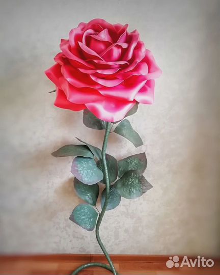 Светильник роза из изолона