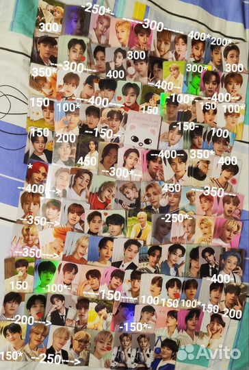 Официальные карты kpop stray kids